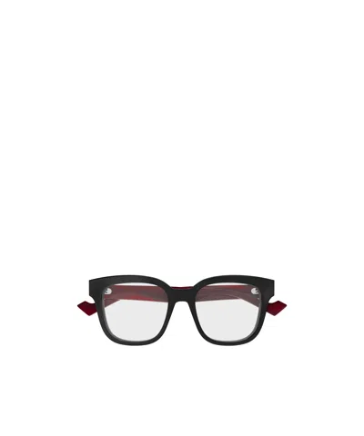 Gucci Eyewear Square Frame Glasses In Brown