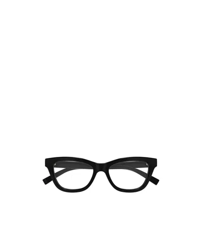 Gucci Eyewear Cat-eye Frame Glasses In Brown