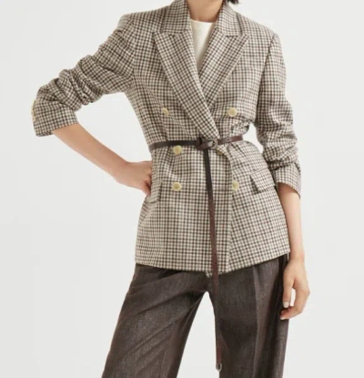 Brunello Cucinelli Cashmere Sleeveless Top In White