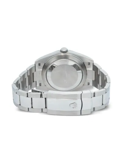 Pre-owned Rolex Datejust 41mm In Blue