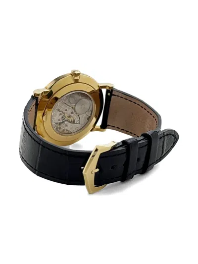 Pre-owned Patek Philippe Calatrava Yellow Gold 36mm In White