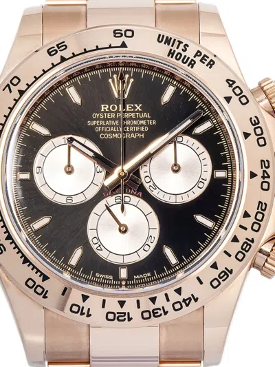 Pre-owned Rolex Cosmograph Daytona 40mm In Black