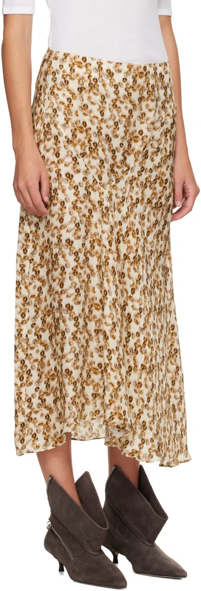 Isabel Marant "lisanne" Skirt In Brown