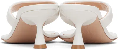 Gianvito Rossi Ascent Thong 55 High-heeled Sandals In White