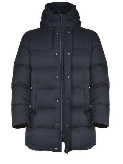 Herno Down Jacket In Blue