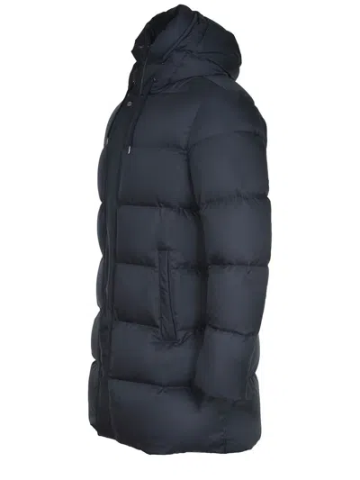 Herno Down Jacket In Blue