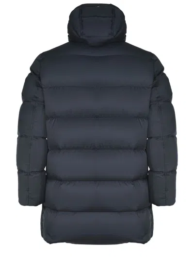 Herno Down Jacket In Blue