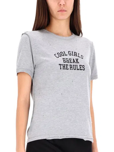 Dolce & Gabbana Dolce&gabbana Women Printed T-shirt In Purple