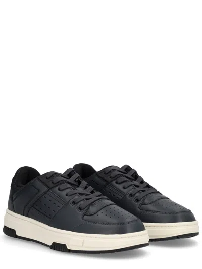 Hugo Boss Modern Sneakers With Unique Sole Design In Black