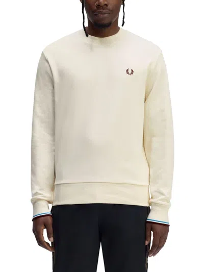 Fred Perry Sweatshirt With Logo In Gold