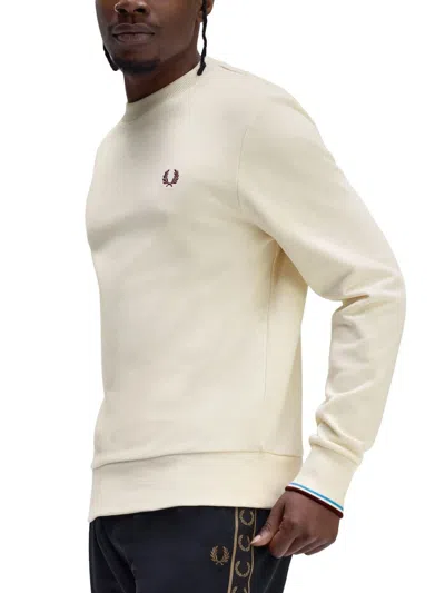 Fred Perry Sweatshirt With Logo In Gold