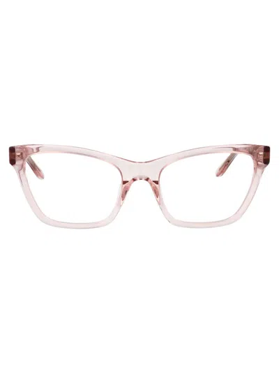 Balenciaga Pink-pink-transparent Recycled Acetate Glasses In White