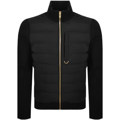 Moose Knuckles Kamet Hybrid Jacket Black In Black