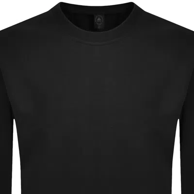 Moose Knuckles Hartsfield Sweatshirt Black In Black