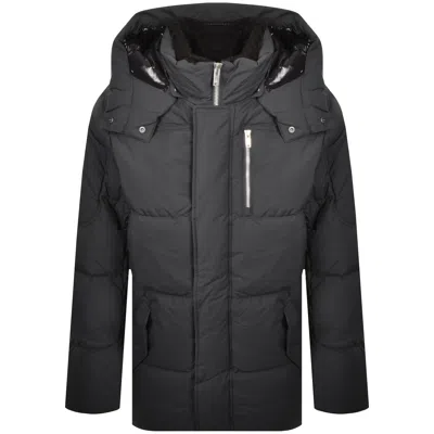 Moose Knuckles Everest 3q Puffer Jacket Grey In Gray