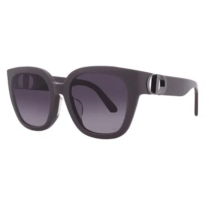 Dior 30montaigne S10f Gradient Smoke Square Ladies Sunglasses Cd40129f 20b 54 In Purple