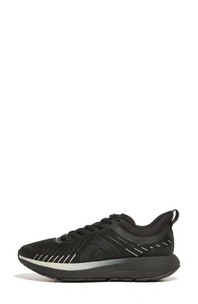 Fitflop Ff Runner Mesh Sneaker In Black