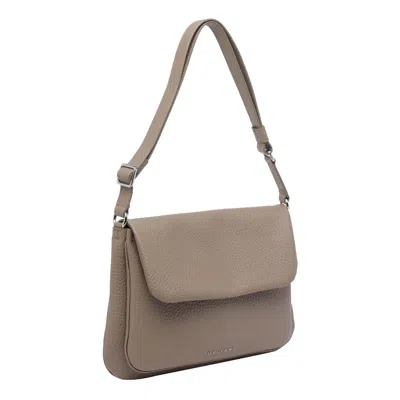 Orciani Taupe Small Soft Diana Crossbody Bag In Neutral