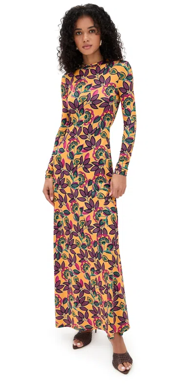 Eywasouls Malibu Sam Dress Garden Of Eden In Multi