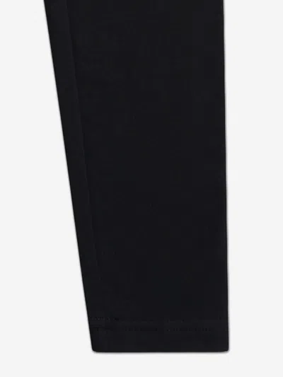 Juicy Couture Girls Large Logo Leggings In Black