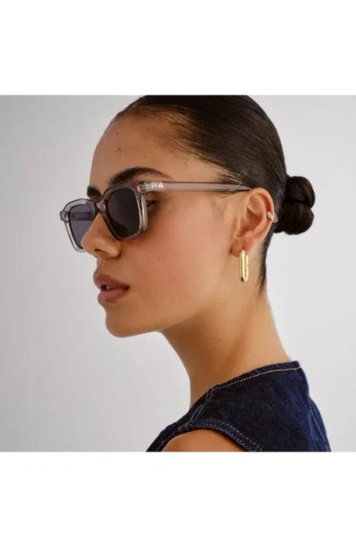 Aire Zodiac 48mm Small Square Sunglasses In Blue