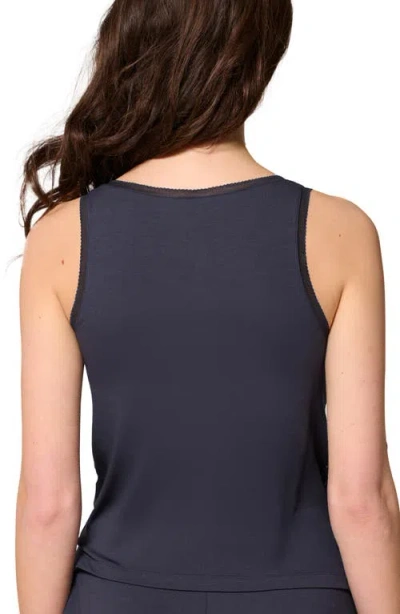 Simone Perele Aurore Pajama Top In Blue