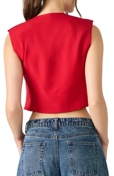 Steve Madden Ayanna Sleeveless Crop Top In Multi