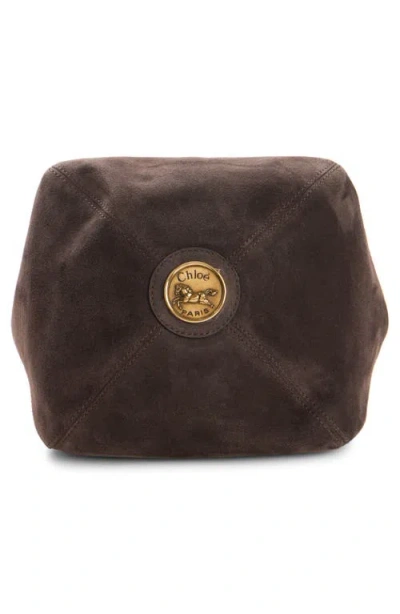 Chloé Small Balloon Patchwork Hobo Bag In Brown