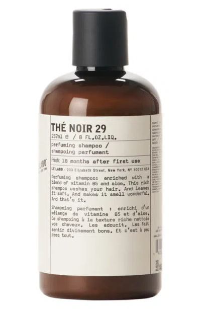 Le Labo Thé Noir 29 Perfuming Shampoo 237ml In Transparent