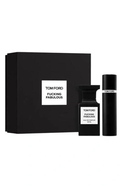 Tom Ford Private Blend Fabulous Eau De Parfum Gift Set In Transparent