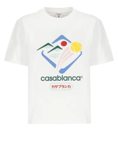 Casablanca Montagne Sportif T-shirt In Multi