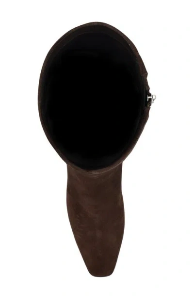 Calvin Klein Women's Caterine Tall Square Toe Boots In Brown