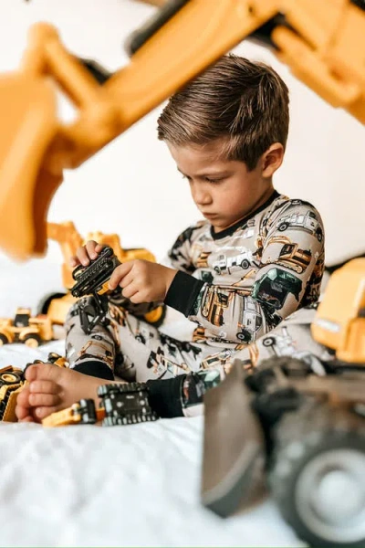 Fletch Work Hard, Play Hard 2 Piece Pajama Set In Multi