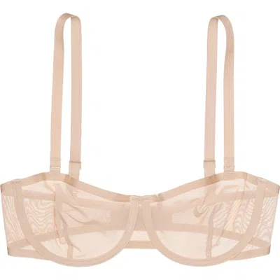 Cuup The Balconette Mesh In Neutral