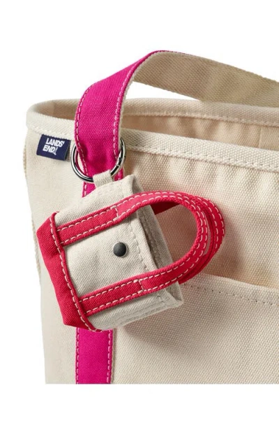 Lands' End Mini Canvas Tote Charm In Red