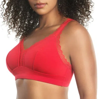 Parfait Dalis Wire-free Bralette In Red