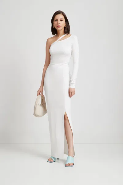 Marcella Lydia Dress In White