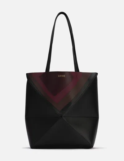 Loewe X Albers Medium Puzzle Fold Tote In Multi