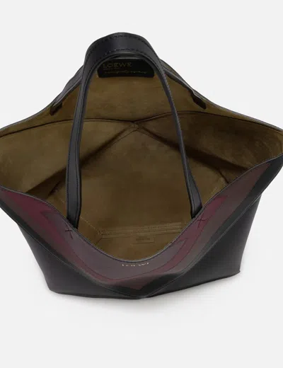 Loewe X Albers Medium Puzzle Fold Tote In Multi