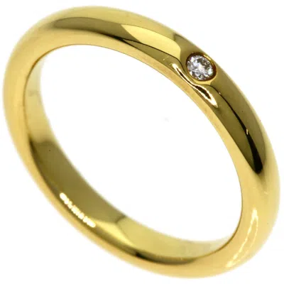 Pre-owned Tiffany & Co Stacking Band Ring () In Yellow