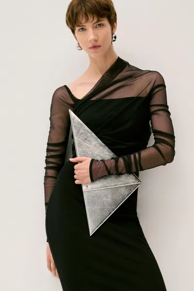 Marcella Garten Clutch In White