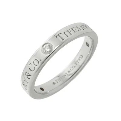 Pre-owned Tiffany & Co Platinum 950 Band Ring () In Multi