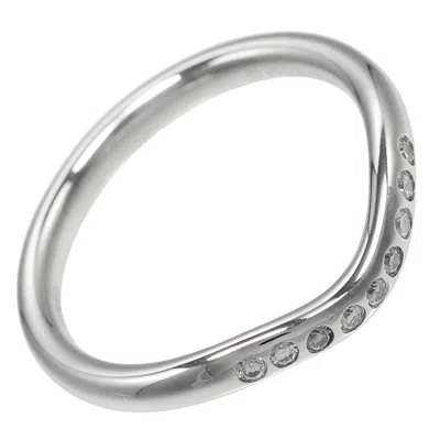 Pre-owned Tiffany & Co Platinum 950 Band Ring () In Multi