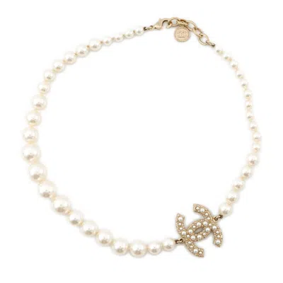 Pre-owned Chanel Rhinestone Necklace () In Multi