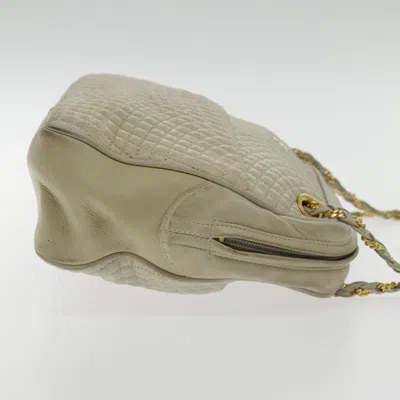 Pre-owned Bally Beige Leather Shoulder Bag ()