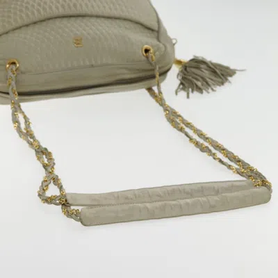 Pre-owned Bally Beige Leather Shoulder Bag ()
