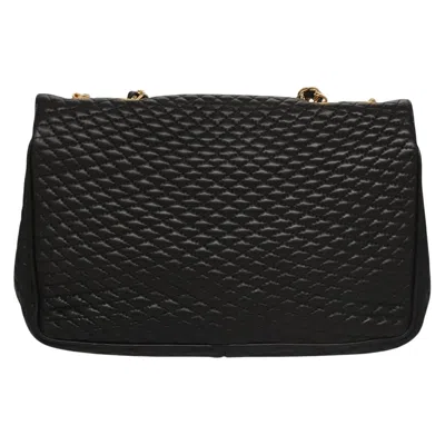 Pre-owned Bally Black Leather Shoulder Bag ()