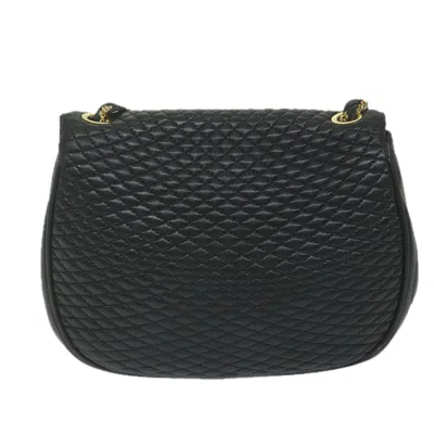Pre-owned Bally Black Leather Shoulder Bag ()
