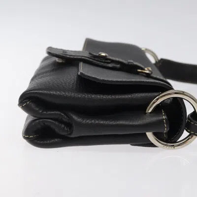 Pre-owned Bally Black Leather Shoulder Bag ()