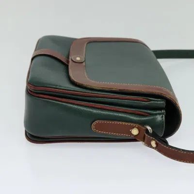 Pre-owned Bally Green Leather Shoulder Bag ()